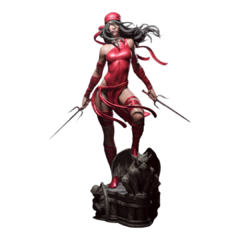 Estátua da Elektra em Impressão 3D, Pintura à Mão, 18cm de Altura (Pré-Venda) - comprar online