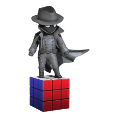 Noir Spider-Man Chibi em Impressão 3D, Pintura à Mão, 14cm de Altura (Pré-Venda) - comprar online
