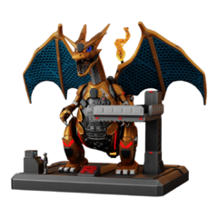 Mecha Charizard em Impressão 3D, Pintura à Mão, 20cm de Altura (Pré-Venda) - comprar online