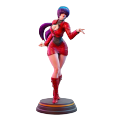 Shermie Orochi em Impressão 3D, Pintura à Mão, 26cm de Altura (Pré-Venda) - comprar online