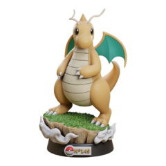 Dragonite em Impressão 3D, Pintura à Mão, 21cm de Altura (Pré-Venda) - comprar online