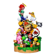 Mario Diorama em Impressão 3D, Pintura à Mão, 30cm de Altura (Pré-Venda) - comprar online
