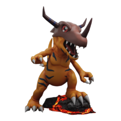 Greymon em Impressão 3D, Pintura à Mão, 13cm de Altura (Pré-Venda) - comprar online