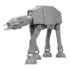 AT-AT em Impressão 3D, Pintura à Mão, 15cm de Altura (Pré-Venda) - comprar online