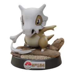 Cubone em Impressão 3D, Pintura à Mão, 11cm de Altura (Pré-Venda) - comprar online