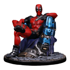 Deadpool em Impressão 3D, Pintura à Mão, 22cm de Altura (Pré-Venda) - comprar online