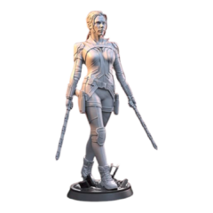 Viúva Negra Impressão 3D, Pintura à Mão, 11cm de Altura (Pré-Venda) - comprar online