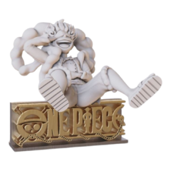 Luffy Gear 5 Impressão 3D, Pintura à Mão, 9cm de Altura (Pré-Venda) - comprar online