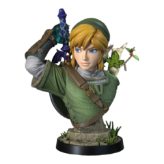 Busto Link TOTK Impressão 3D, Pintura à Mão, 16cm de Altura (Pré-Venda) - comprar online