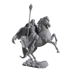 Gandalf - O Branco Impressão 3D, Pintura à Mão, 18cm de Altura (Pré-Venda) - comprar online