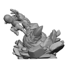 Miles Morales vs Rhino Chibi Impressão 3D, Pintura à Mão, 13cm de Altura (Pré-Venda) - comprar online