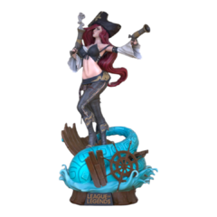 Miss Fortune Impressão 3D Pintado a Mão, 17cm de Altura (Pré-Venda) - comprar online