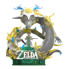 Zelda e Light Dragon Impressão 3D, Pintura à Mão, 15cm de Altura (Pré-Venda) - comprar online
