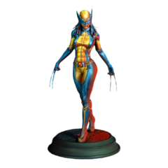 X-23 Wolverine Impressão 3D, Pintura à Mão, 25cm de Altura (Pré-Venda) - comprar online