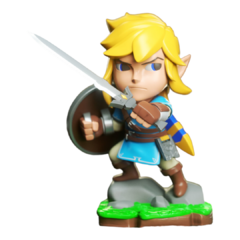 Link BOTW Chibi Impressão 3D, Pintura à Mão, 15cm de Altura (Pré-Venda) - comprar online