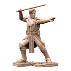 Obi-Wan Kenobi Impressão 3D, Pintura à Mão, 7cm de Altura (Pré-Venda) - comprar online