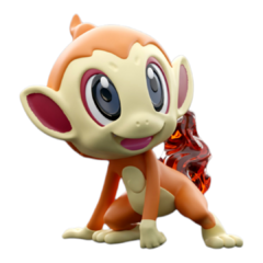 Chimchar Impressão 3D, Pintura à Mão, 8cm de Altura (Pré-Venda) - comprar online