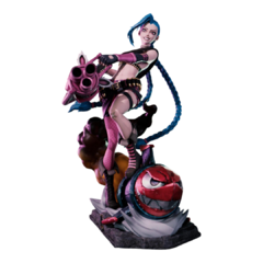 Jinx Impressão 3D, Pintura à Mão, 17cm de Altura (Pré-Venda) - comprar online