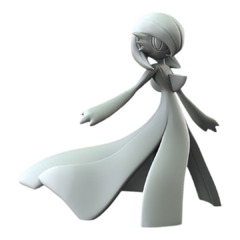 Gardevoir - Impressão 3D, Pintura à Mão, 7cm de Altura (Pré-Venda) - comprar online