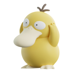 Psyduck em Impressão 3D, 15cm de Altura na internet