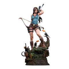Lara Croft em Impressão 3D, 34cm de Altura na internet