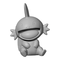 Mudkip, Impressão 3D, 10cm de Altura na internet