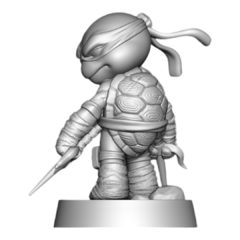 Raphael Chibi, Impressão 3D, 6cm de Altura na internet