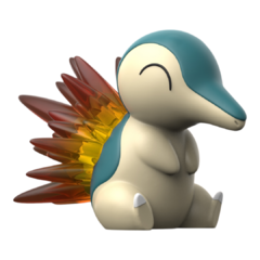 Cyndaquil, Impressão 3D, 3cm de Altura na internet