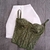 Corset Verde Musgo - comprar online