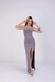 Vestido Charme Cinza - comprar online