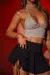 Cropped Camaleão Cinza - comprar online