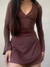 Vestido Mariah Marrom - comprar online