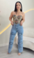 Calça Jeans 4 Bolsos Escura - loja online
