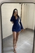 Vestido Mariah Azul Marinho - comprar online