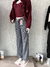 Calça Reta Escura - comprar online