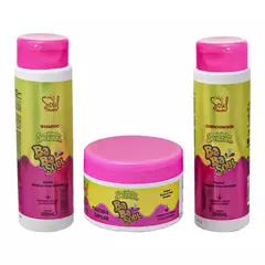 Kit Cheirinho de Chiclete BabaSoul Shampoo-condicionador-mascara - Soul Cosméticos