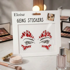 Strass gemas para rostro en internet