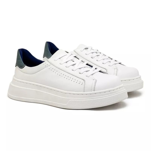 SAPATENIS FOR MAN BRANCO/NP GENOVA MARINHO - comprar online