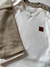 KIT BODY EM ALGODÃO PIMA 2 PEÇAS - NUDE E OFF WHITE - comprar online