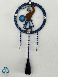 Mandala em MDF 20 cm Ogum