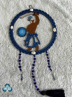 Mandala em MDF 20 cm Ogum na internet