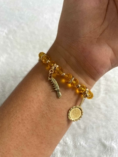 Pulseira Oxum - Pulseiras de Orixás e Entidades - comprar online