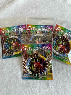 Pulseira Sete Linhas - Pulseiras de Orixás e Entidades