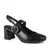 SAPATO DAKOTA SLINGBACK DE SALTO BLOCO PRETO