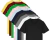 Kit com 10 Camisetas Básicas