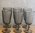 COPAS DE VIDRIO LABRADA NEGRA X6 unidades