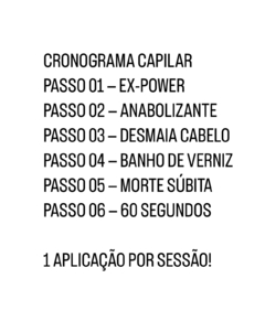 CRONOGRAMA CAPILAR - comprar online