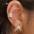 Brinco e Piercing Fake - Paty Dourado