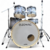 BATERIA COMPLETA Z4 BIRCH ZOWAG 10 12 14 16 22 (PLATOS DE REGALO) en internet
