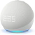 Smart Speaker Amazon Echo Dot 5th Generation C4E8S3 com Wi-fi e bluetooth - Branco